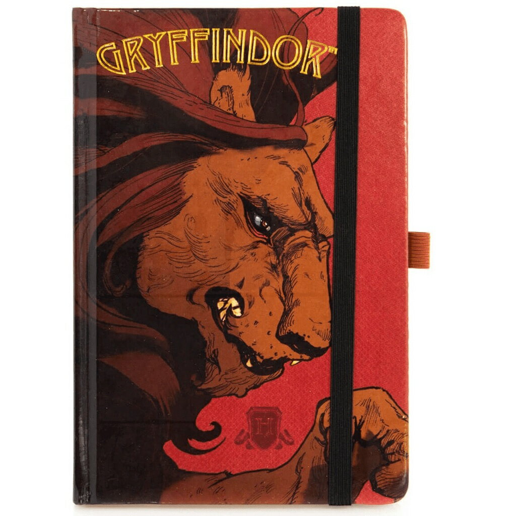 【哈利波特】Harry Potter 葛萊芬多學院高階A5筆記本/GRYFFINDOR