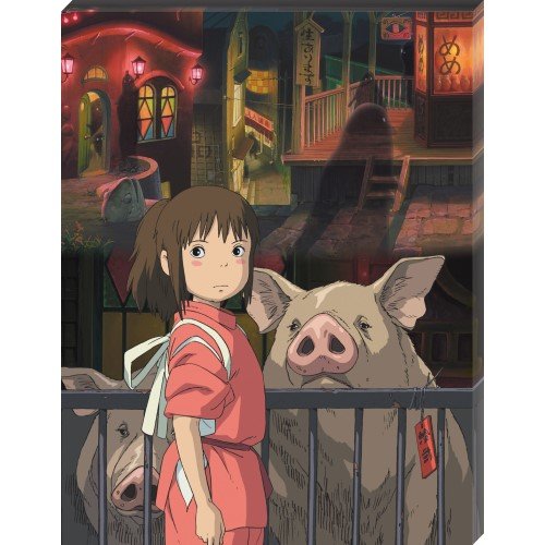 真愛日本 神隱少女 千尋 自組 免框 藝術拼圖 366P 宮崎駿 366片 拼圖 無框 益智遊戲 收藏 擺飾