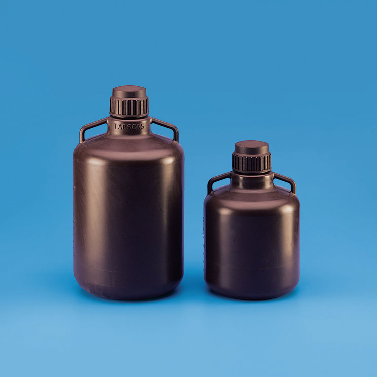 《Tarsons》貯存桶 茶色 PE Bottle, Carboy, Amber, PE