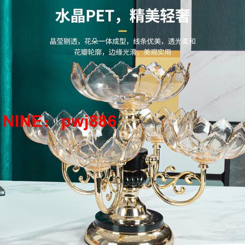 [臺灣公司貨 可開發票]果盤家用多層果盤水果盤果盆客廳乾果盤歐式客廳水果盤糖果盤新款