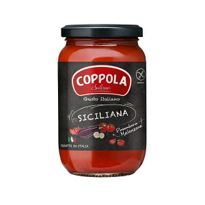 Coppola無加糖茄子蕃茄麺醬 Siciliana (Pomodoro + Aubergines) 350g