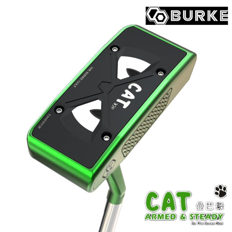 高爾夫推桿 BURKE CAT系列小貓可愛女士推桿個性條形推桿一字推
