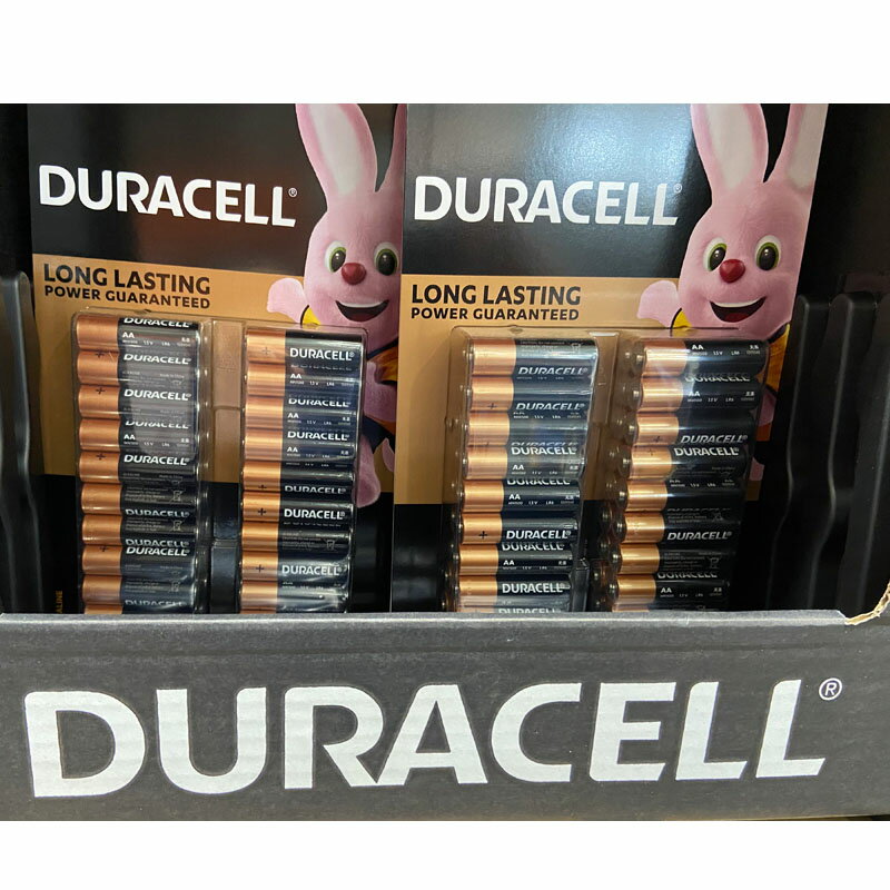 a促銷到5/30 C1012891 DURACELL AA BARRERY 40CT 金頂鹼性電池三號電池40顆