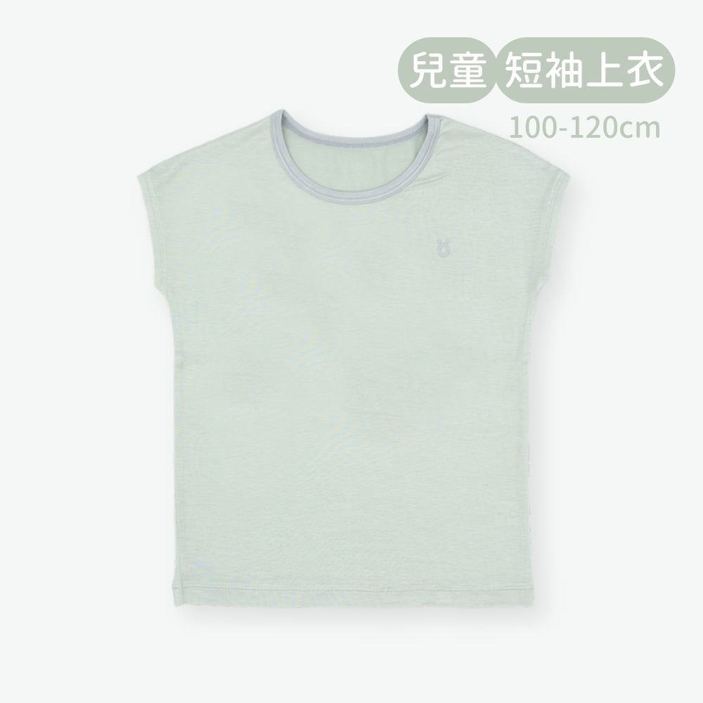 minihope輕柔感短袖上衣(兒童)-薄荷