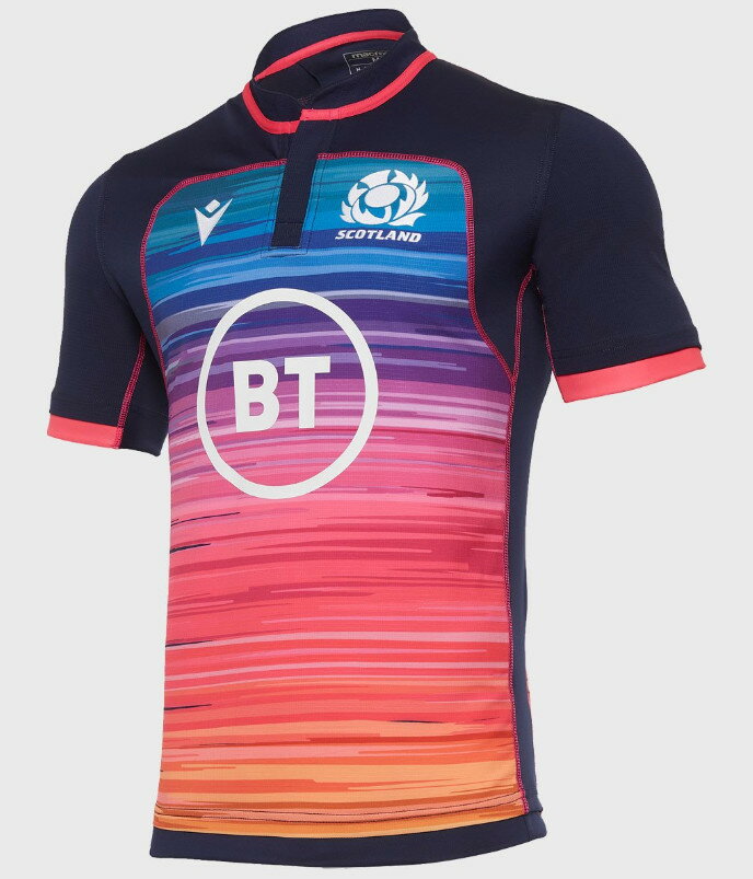 2021蘇格蘭訓練服英式橄欖球球衣短袖上裝男 Scotland Rugby精品