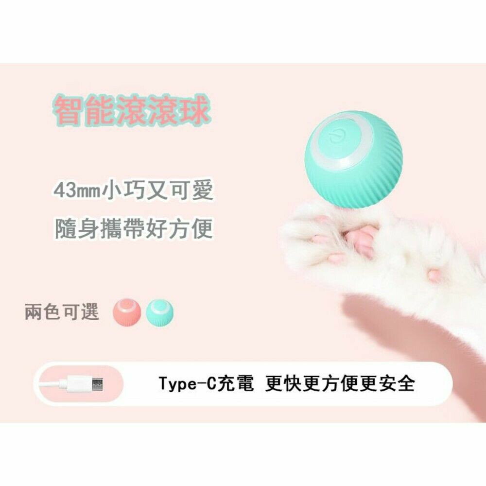 自動逗貓球 智能滾滾球 貓咪玩具 逗貓球 滾滾球 兩色可選 - 逗貓球 智能滾滾球 滾滾球 自動逗貓球 毛小孩玩具 毛小孩 玩具 寵物玩具 寵物 自動 充電 無需電池 方便