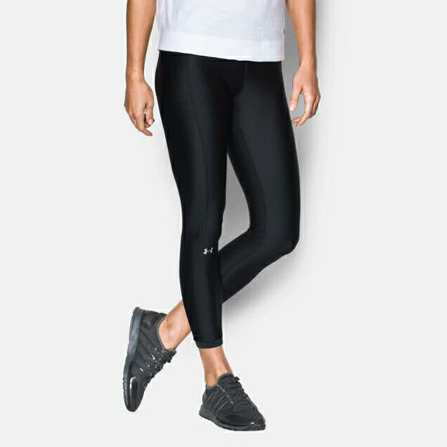 UNDER ARMOUR UA HeatGear® Armour Ankle Crop 女裝 長褲 緊身 訓練 排汗 透氣 黑【運動世界】1290782-001【APP限定 | 單筆滿799元結帳輸入序號『GT-MEN1906』再折70元】