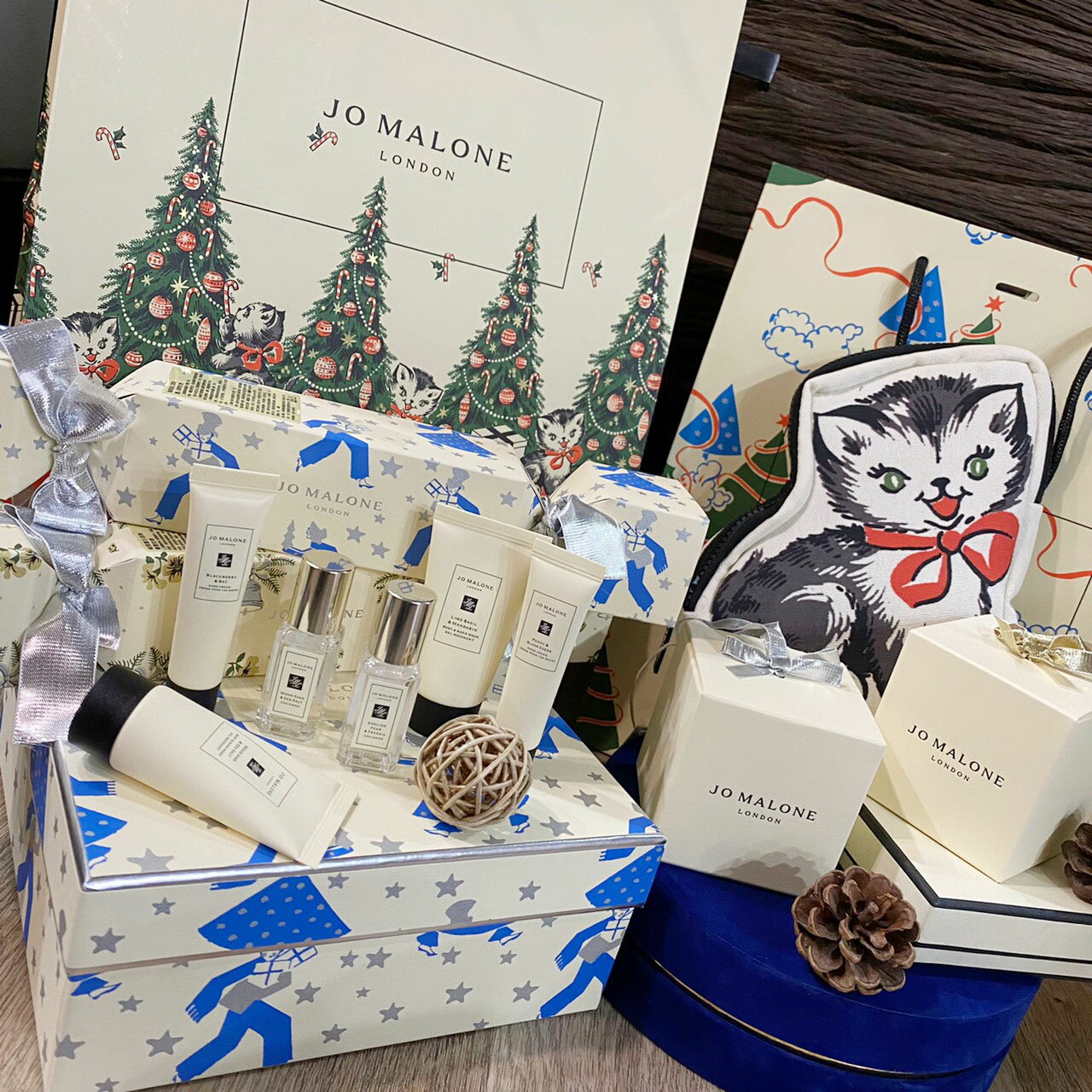 〖Jo Malone〗聖誕拉炮 拉炮 禮盒 2024 璀璨復古派對 英國梨 海鹽 牡丹