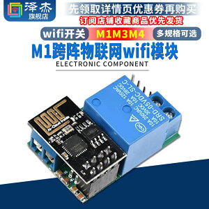 M1M2M3M4跨陣物聯網WiFi開關模塊 手機APP智能語音遙控控制繼電器