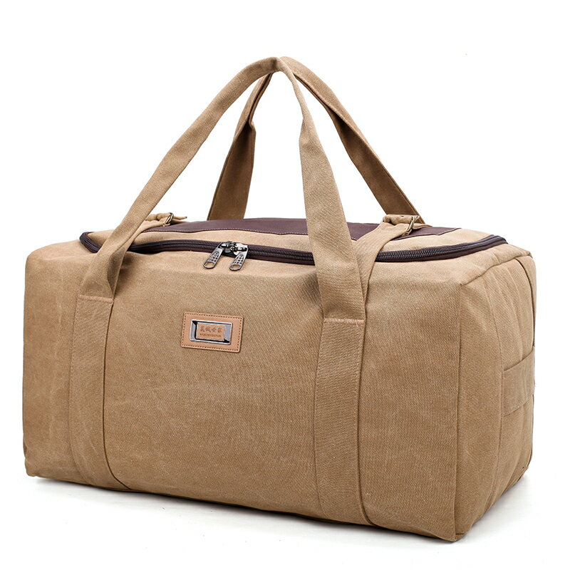 旅行包 旅行袋 超大容量行李袋手提旅行包男加厚帆布搬家包旅游袋女待產包行李包