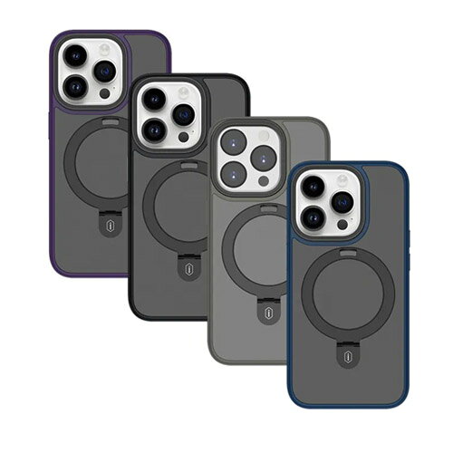 現貨 公司貨 WiWU 展翼支架磁吸手機殼 iPhone 15 系列 Plus Pro Max 保護殼 抗氧化