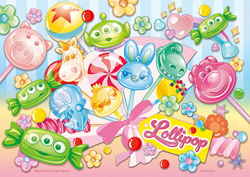 【拼圖貓】百耘圖 - Disney Pixar Fluffy繽紛棒棒糖拼圖108片 HPD0108-336