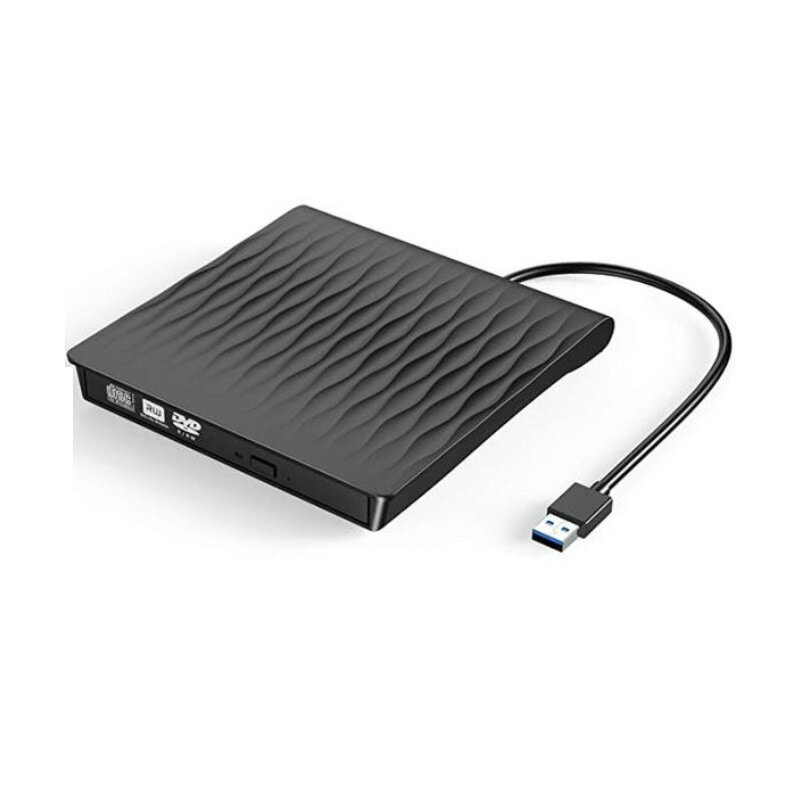 USB3.0外接光碟機DVD刻錄機臺式筆記本通用水波紋Type C二合一【宜家良品百貨】