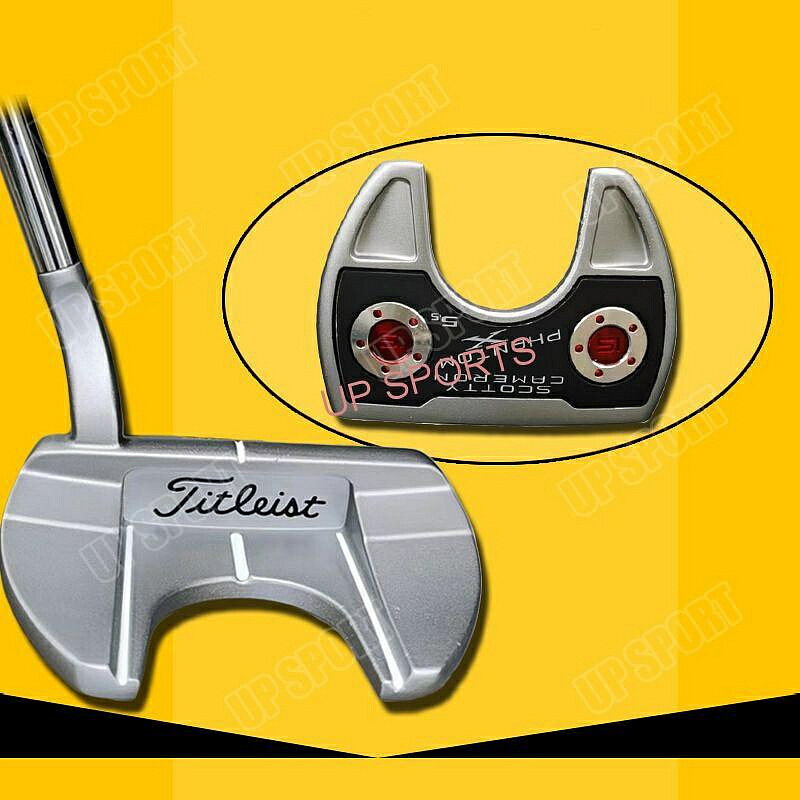 特價Titleist高爾夫推桿 牛角形球桿喇叭形Scotty Cameron銀色和黑色32.33.34.35英寸球杆
