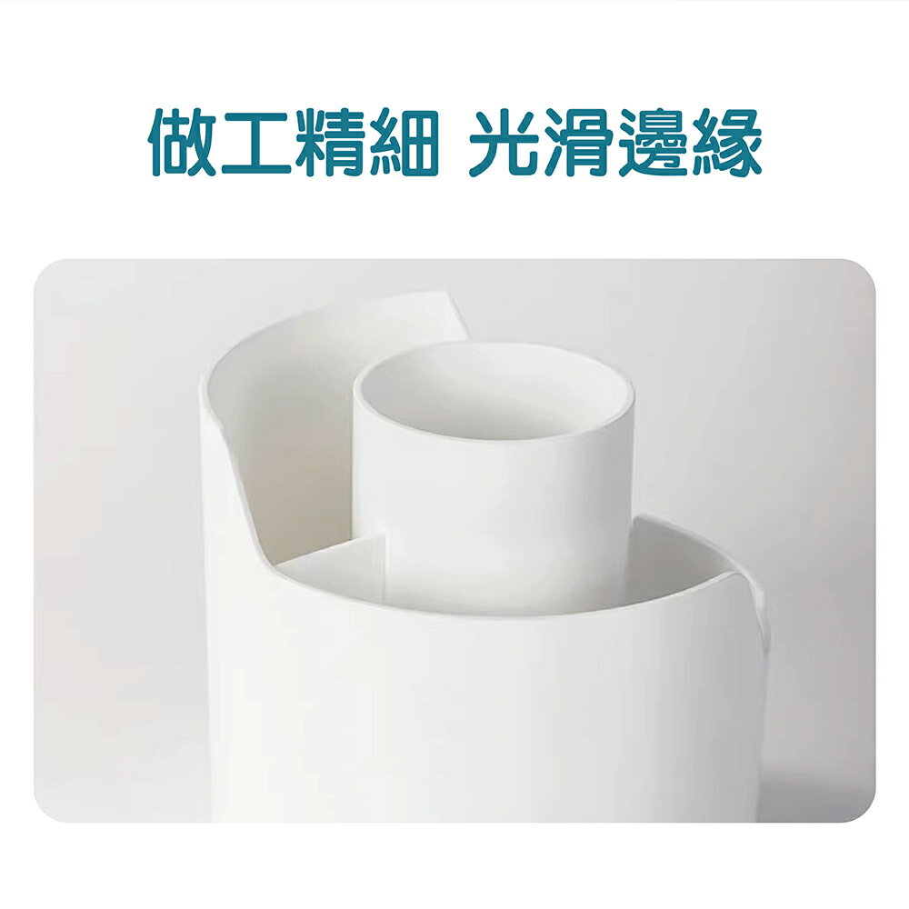 得力 圓形旋轉筆筒 360度旋轉筆筒 旋轉筆筒收納盒 筆筒 文具收納神器 大容量變身 收納文具 三格 可愛ins【花屋】 8