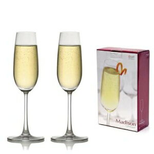 Ocean 麥德遜香檳杯 (2入方形禮盒組) 金益合玻璃器皿