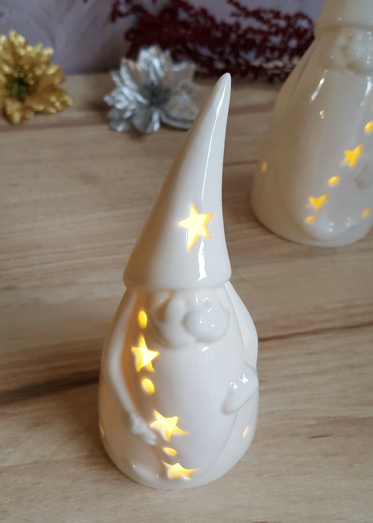 聖誕老人LED燈12.5CM(小)