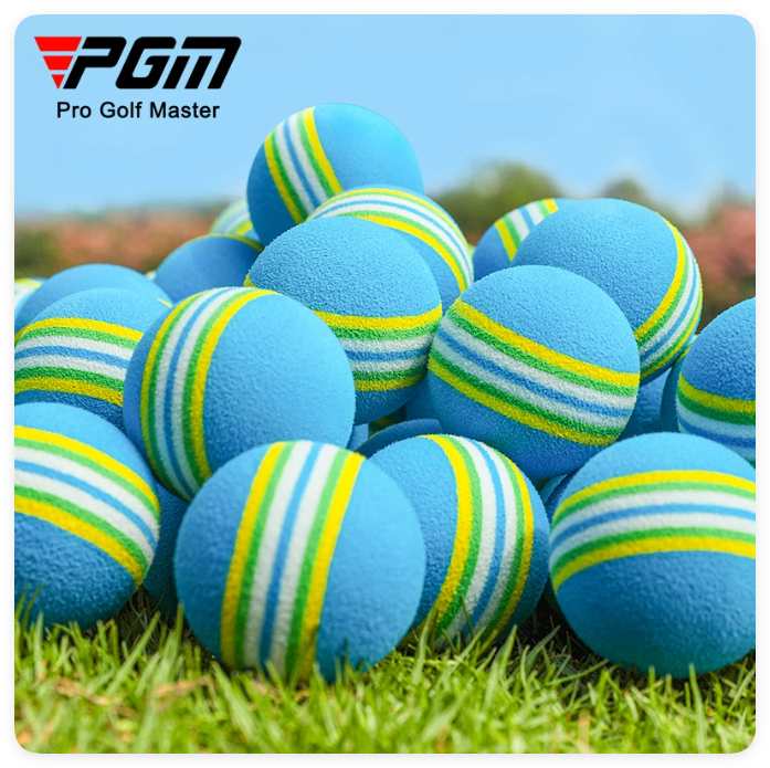 PGM 高爾夫球海綿練習球 軟球練習用品 室內高爾夫用球(免運單次限購5件，給5星評價)