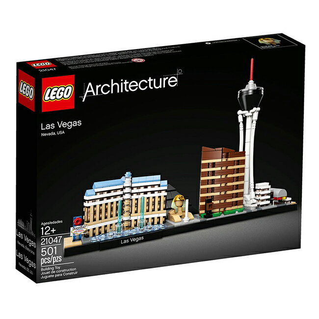 【LEGO 樂高積木】Architecture建築系列-拉斯維加斯 LT-21047