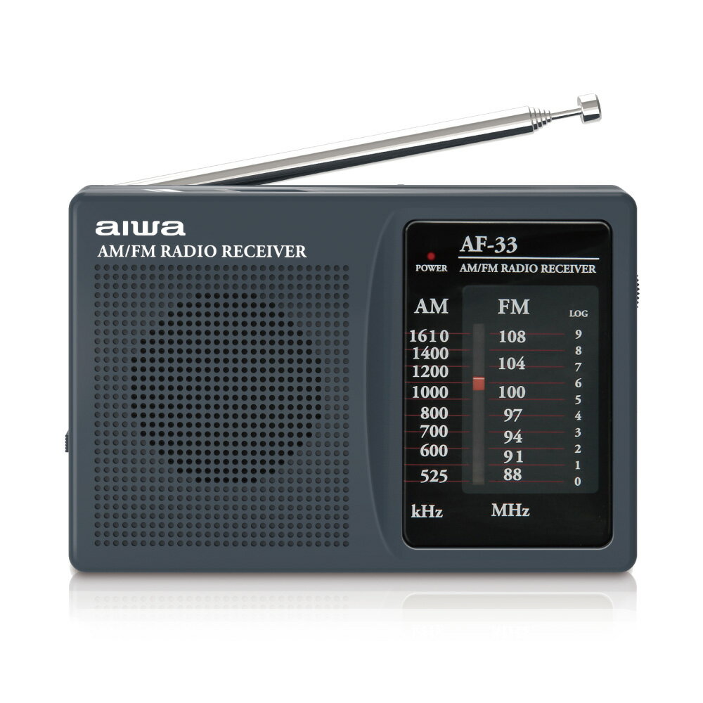 福利品【AIWA 日本愛華】AIWA AF-33 收音機(袖珍型調頻／調幅 袖珍型調頻／調幅)【APP下單4%點數回饋】
