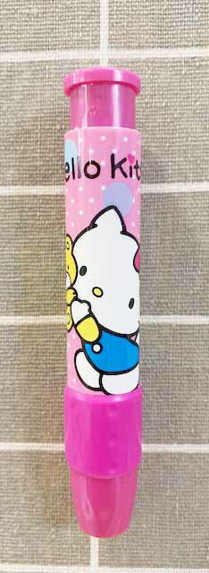 【震撼精品百貨】凱蒂貓 Hello Kitty 日本SANRIO三麗鷗 KITTY 自動橡皮擦-粉抱熊#83556 震撼日式精品百貨