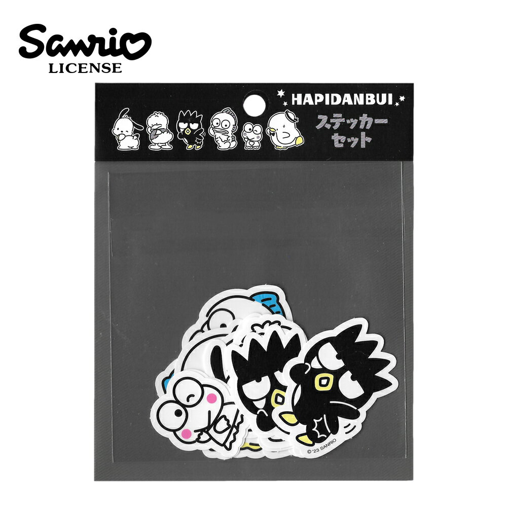 【日本正版】酷企鵝 貼紙包 日本製 行李箱貼 手帳貼 裝飾貼紙 30周年 三麗鷗 Sanrio - 001769