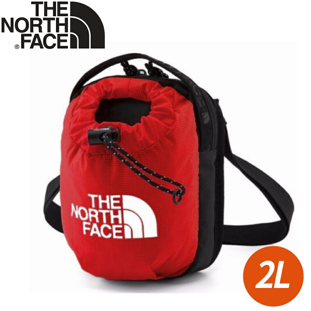 【The North Face 2L 背提包《紅黑》】52RY/斜揹包/小揹包/側揹包/休閒揹包