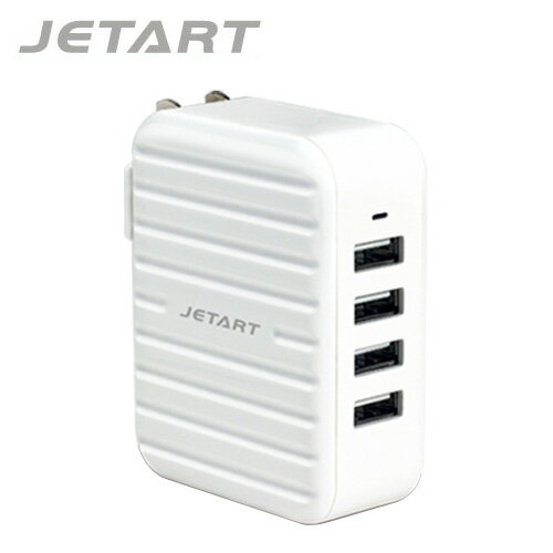 <br/><br/>  JETART 捷藝 4孔智慧USB充電器 UCA4060【三井3C】<br/><br/>
