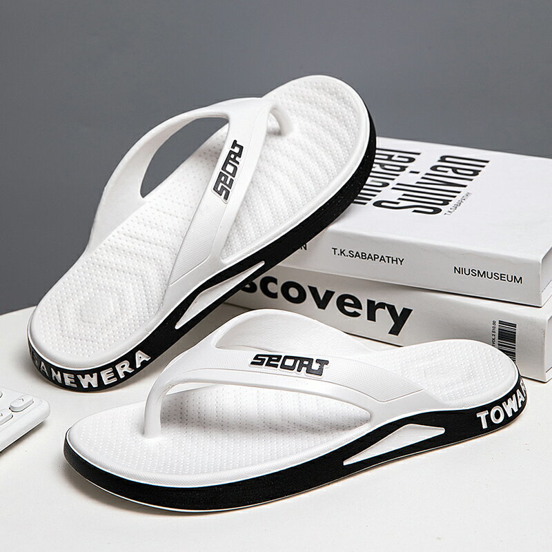 人字拖男士夏季爆款防滑外穿沙灘拖鞋軟底耐磨家用夾腳鞋涼拖鞋男