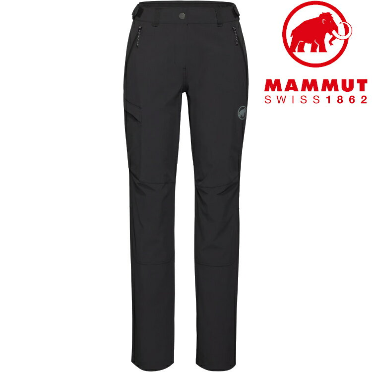 Mammut 長毛象 Runbold IV Pants 女款 軟殼長褲 1022-02590 0001 黑