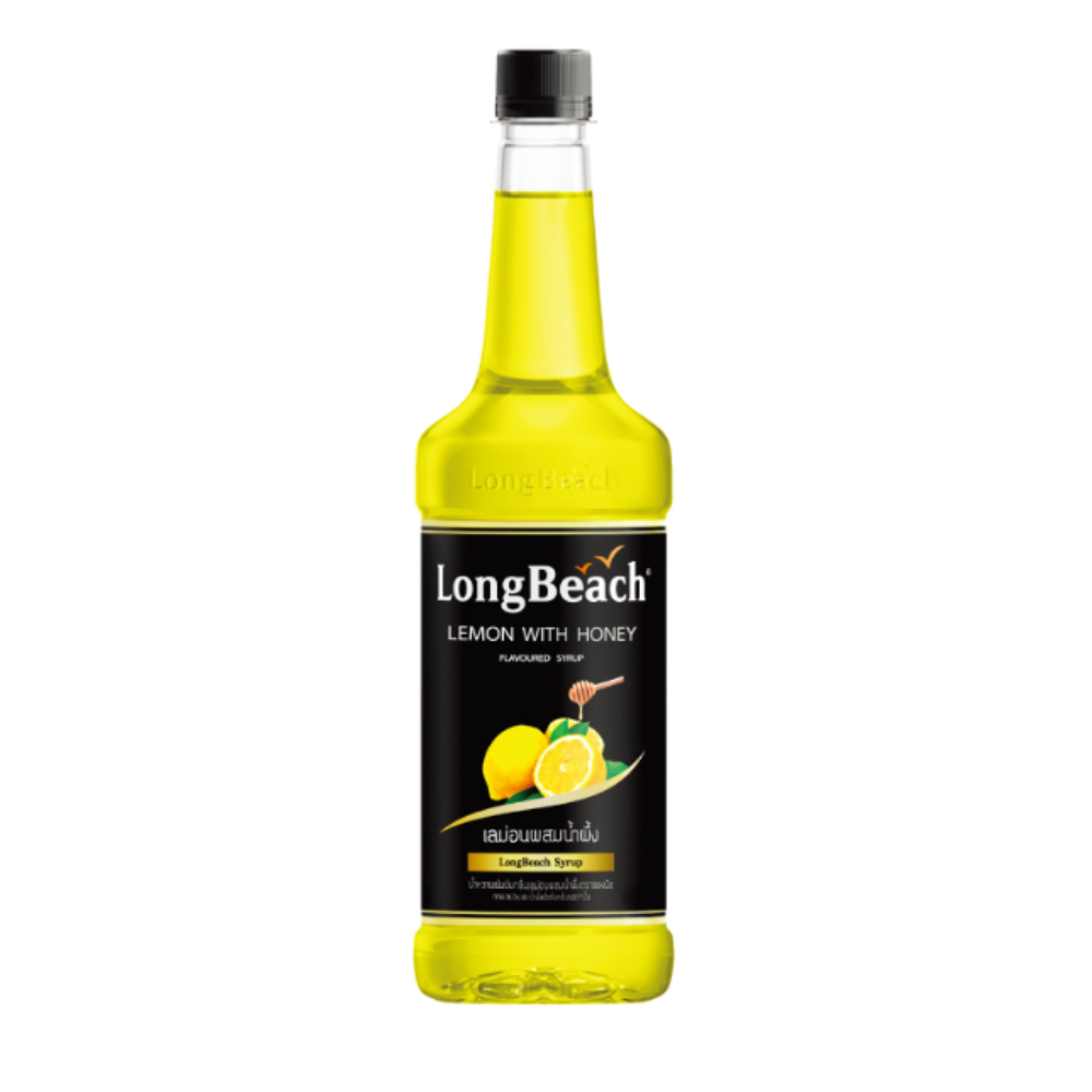 速出免運【LongBeach】蜂蜜檸檬風味糖漿 Lemon with Honey Syrup 740ml
