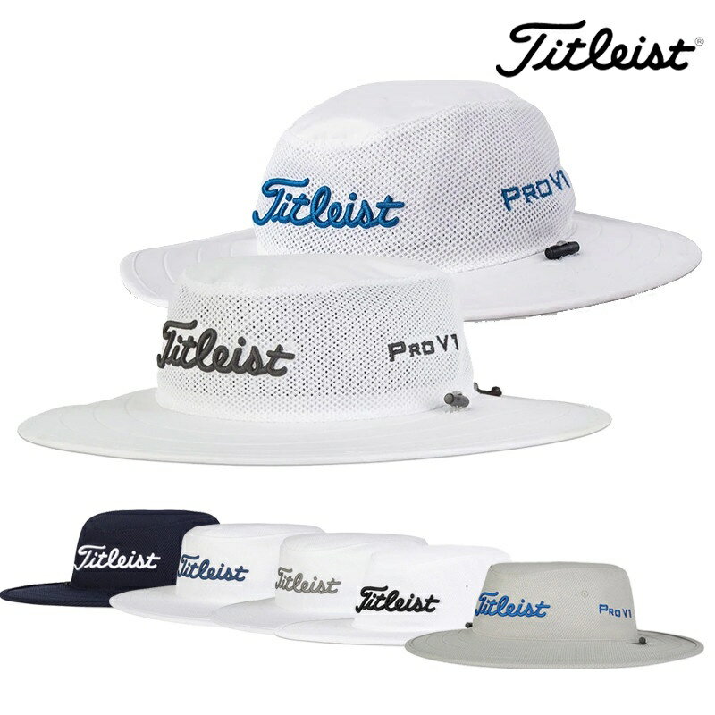 現貨 高爾夫球帽 漁夫帽Titleist泰特利斯特高爾夫球帽男士帽子GOLF大檐帽可調節遮陽帽