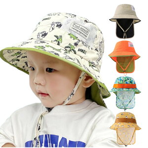 Baby童衣 可拆式護脖遮陽帽 寶寶漁夫帽 兒童護頸帽 88927