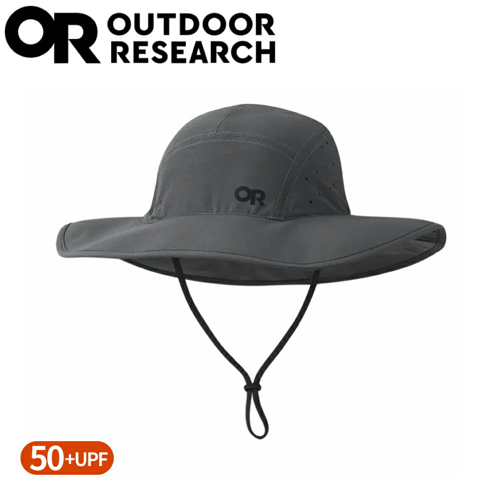 【Outdoor Research 美國 抗UV透氣大帽《炭灰》】279909/防曬透氣帽/登山健行