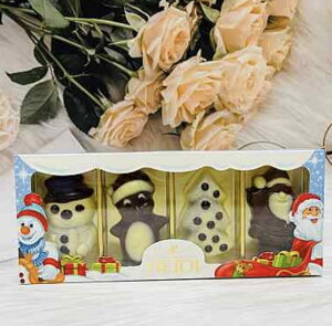 羅馬尼亞 HEIDI 赫蒂 聖誕造型綜合巧克力禮盒 80g｜全店$199免運