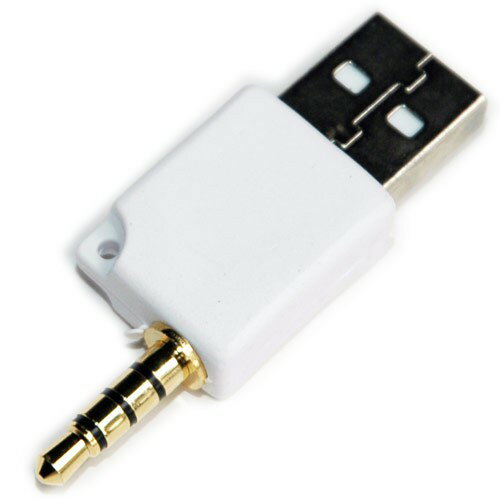 Apple iPod Shuffle 3.5mm音源轉USB轉接器(充電器)