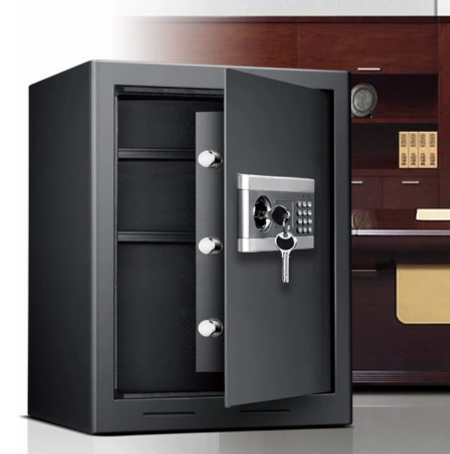 安鎖保險櫃家用大容量辦公室高60夾萬保險箱電子單門保管箱可固定