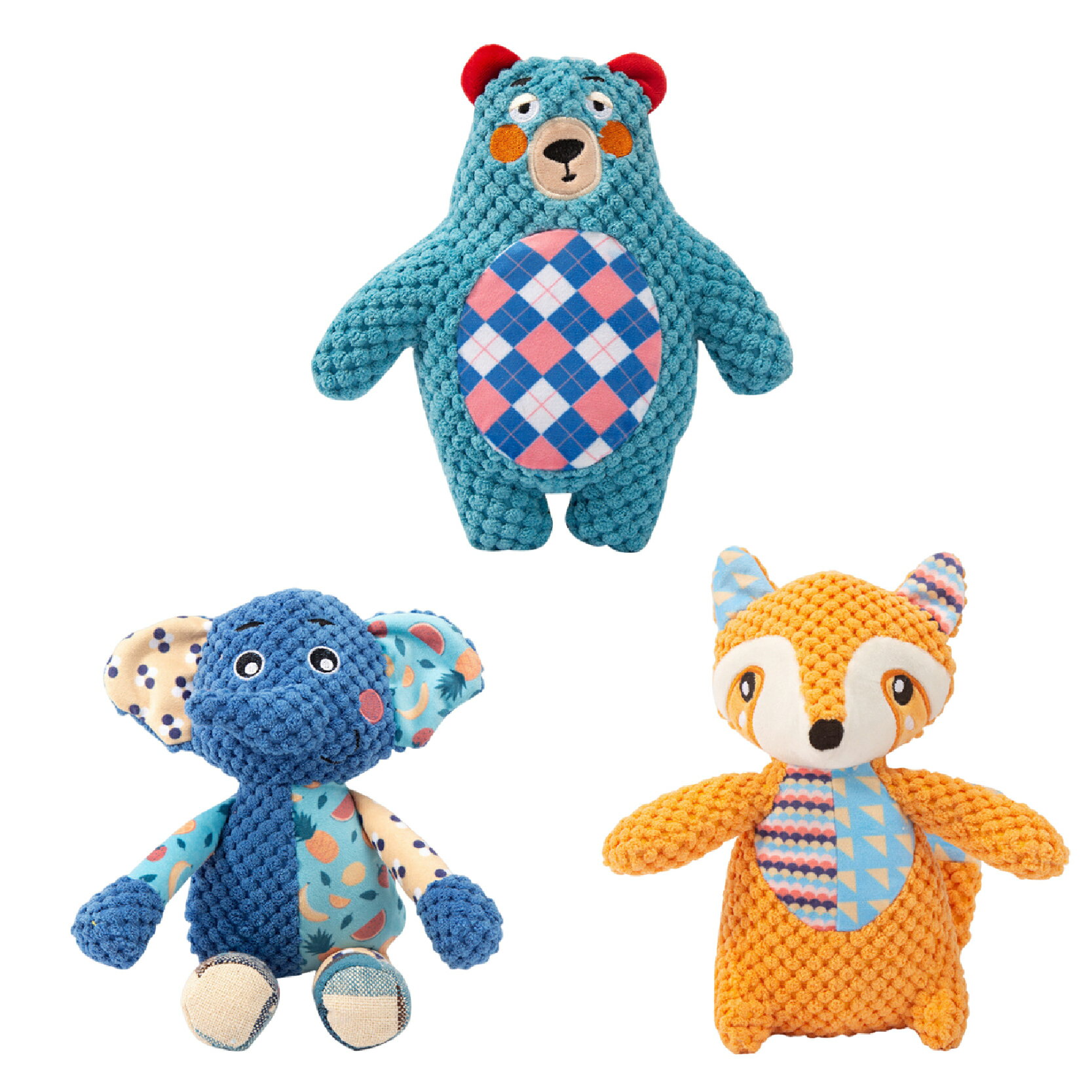 動物造型狗玩具 發聲玩具 毛絨發聲玩具 狗抱枕 狗狗玩具 毛絨玩偶 發聲玩偶 貓狗玩具 潔牙玩具【240311】 1