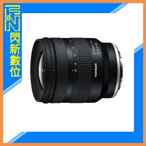 TAMRON 11-20mm F2.8 Di III-A RXD APS-C 超廣角鏡頭(11-20,B060,公司貨)SONY E【跨店APP下單最高20%點數回饋】