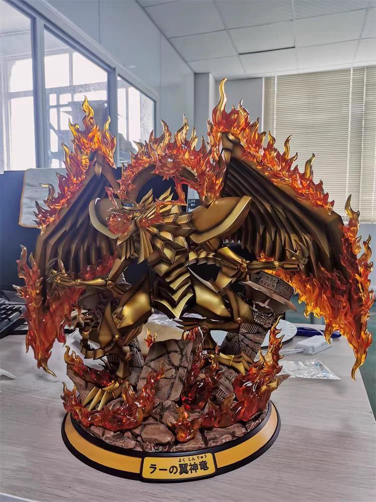 【諮詢客服驚喜多多】代購動漫手辦雕像模型擺件玩具gk遊戲遊戲王三幻神 太陽神翼神龍