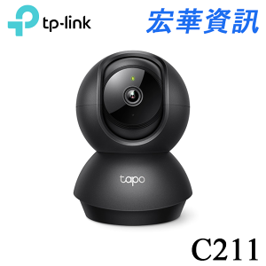 (現貨)TP-Link Tapo C211 300萬畫素 旋轉式家庭安全防護 WiFi 無線智慧網路攝影機 監視器 IP CAM