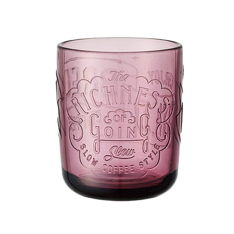 金時代書香咖啡 KINTO 玻璃杯 SCS 冰滴咖啡杯 350ml 紫色 KINTO-27720-PR