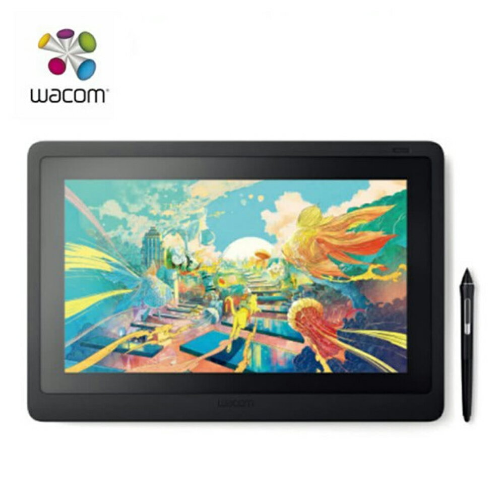 限時★.. Wacom Cintiq 16 Creative Pen 專業創意手寫繪圖 15.6吋 液晶螢幕 公司貨 WADTK-1660【夏日限時 全館點數5倍送】
