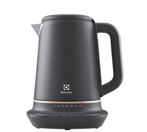 【折50】Electrolux 伊萊克斯 七段溫控 40分鐘保溫 1.7L不鏽鋼溫控快煮壺 E7EK1-60BP