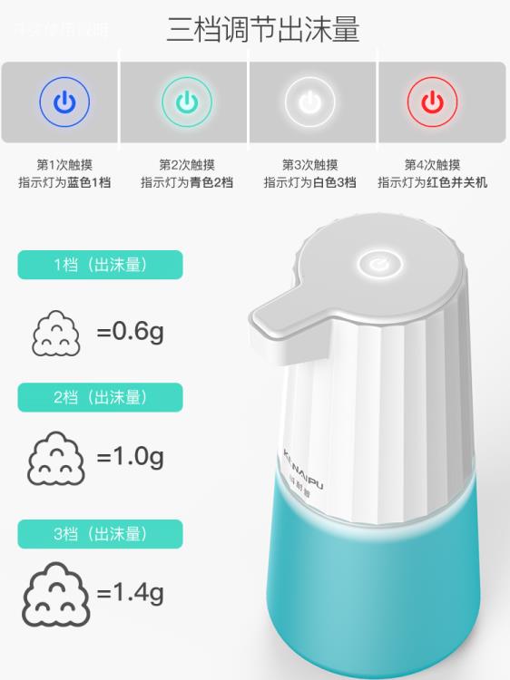 【樂天精選】自動洗手機充電智慧感應泡沫洗手液機皂液器家用電動