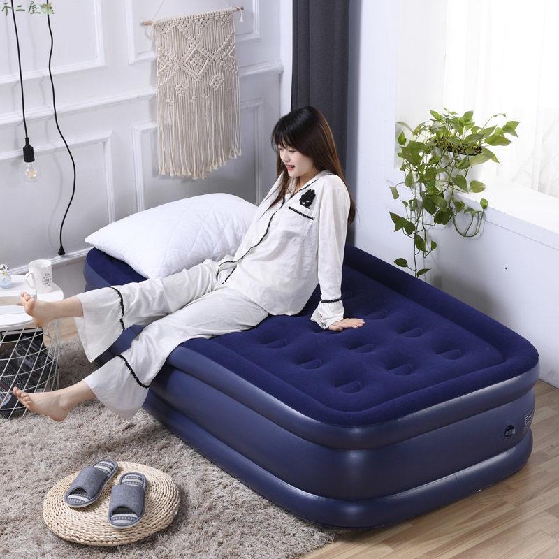 充氣床墊 充氣床 高檔雙層加厚氣墊 單人氣墊床 戶外 折迭氣床 家用充氣床墊