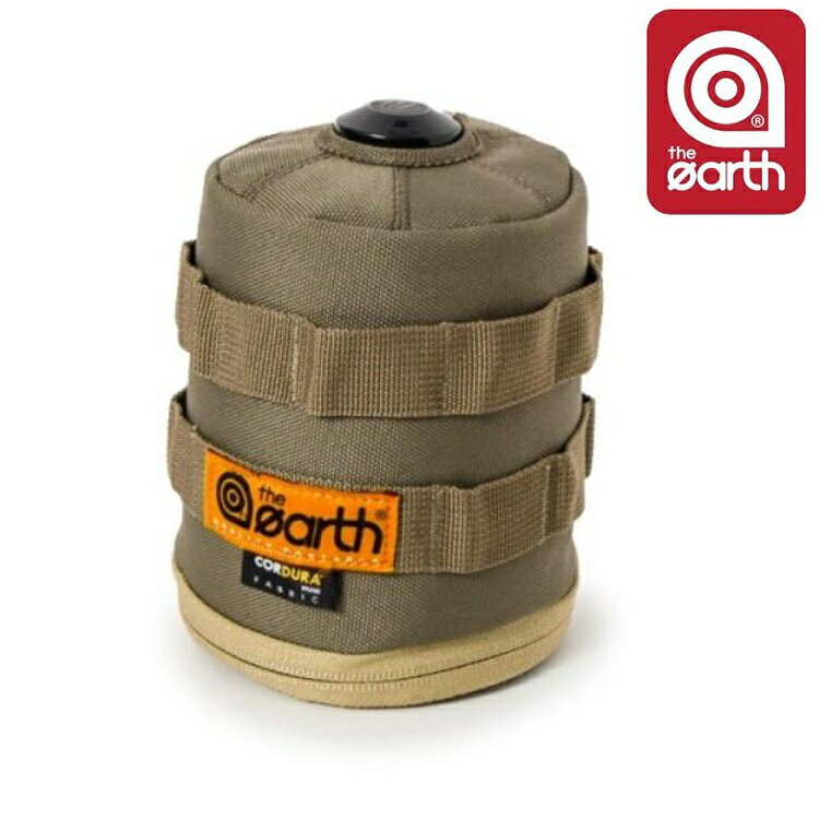 the earth CORDURA 高山瓦斯罐保護套450g TECPDC9 OLF 軍綠