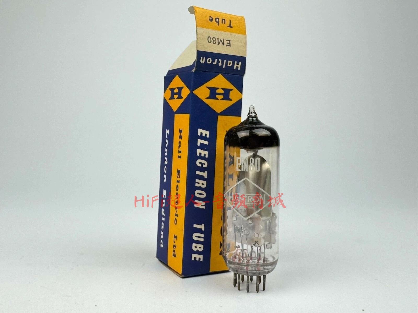 Haltron EM80電子管 英國製造 貓眼管 直代6E1 高品質真空管 復古音效 重低音喇叭管 收音機零件 音響設備【HiFi超人-音訊商城】