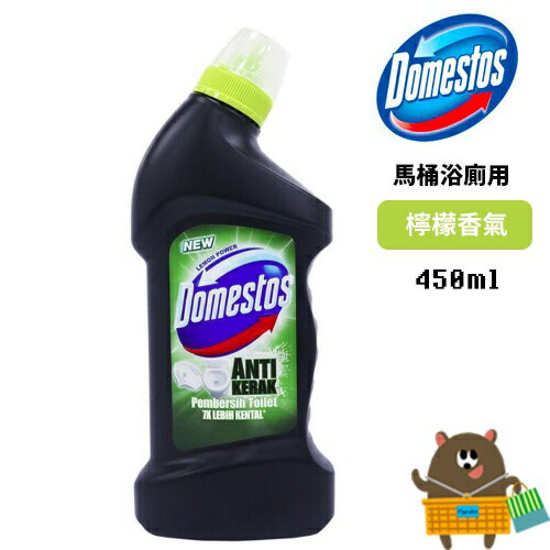 德國 Domestos 多霸道 浴室 除菌 潔白 馬桶浴廁清潔劑 450ml 除臭殺菌凝膠 潔白配方【領券滿額再折千12/31止】 2