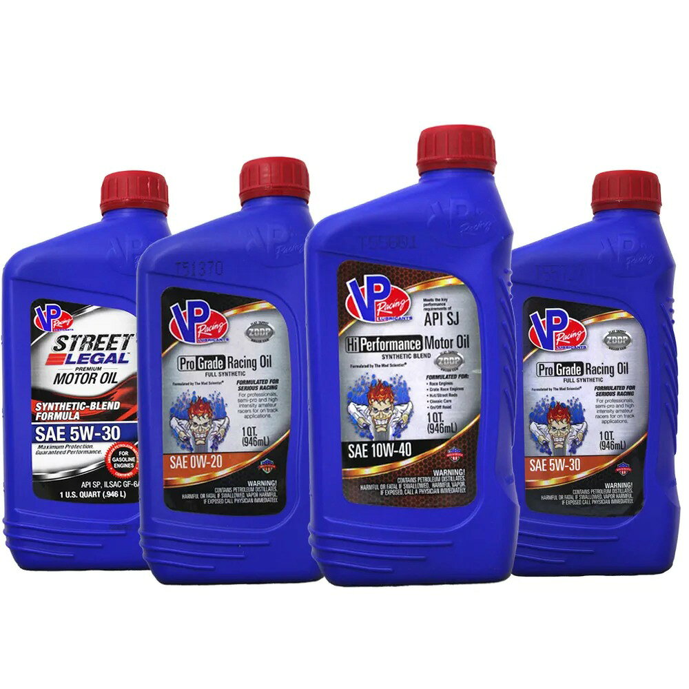VP RACING PRO GRADE PERFORMANCE STREET 全合成機油